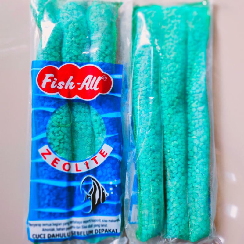 555 ZEOLITE FISH-ALL panjang 30 cm Media Filter Penyaring Air Aquarium Kolam