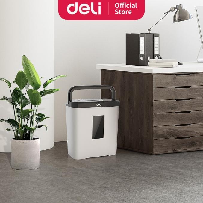 

Deli Penghancur Kertas Kapasitas 5 lembar ukuran 4 * 25mm Putih E9939