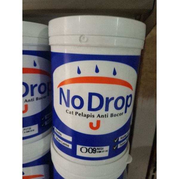 NODROP / No Drop 1 KG Cat Pelapis Anti Bocor Waterproofing Warna LENGKAP