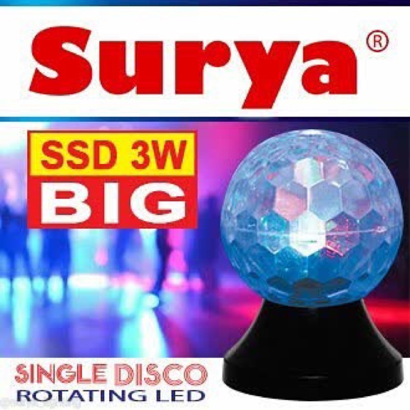 Lampu Disco LED 3W Big Surya