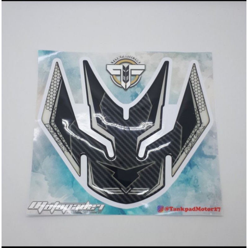 Sticker Stiker Resin Timbul Fender Pad Spakbor Depan New Nmax 2020