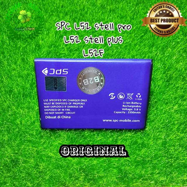 Baterai hp SPC L52 stell pro L52 stell plus L52F original battery batre