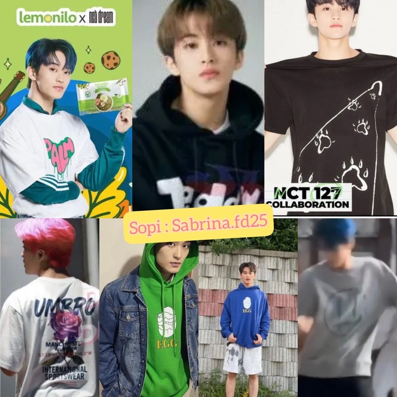 BISA COD| koleksi OUTFIT mark nct palm koplo smile egg tapak singa flower umbro teddy kaos bear kaos