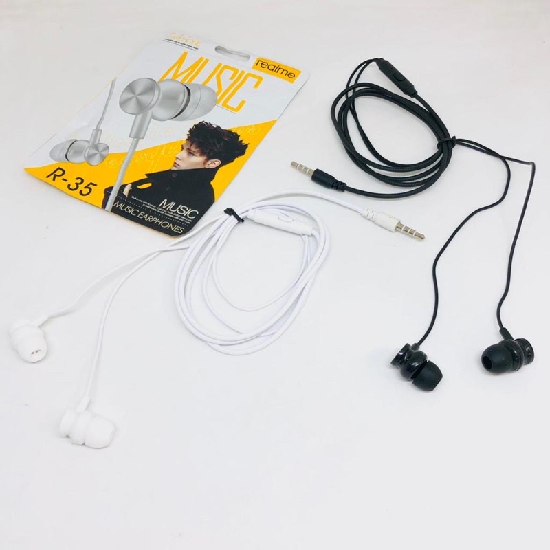 Ready Handsfree Stereo Realme R-88 R-35 High Quality