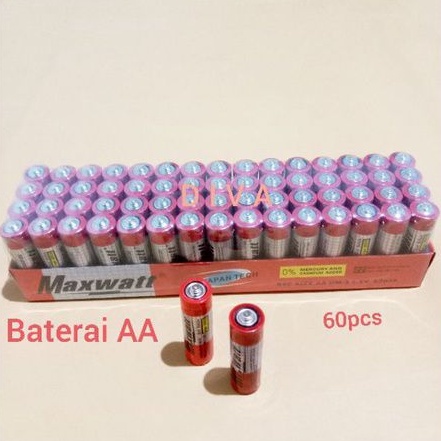Baterai AA 60 pcs