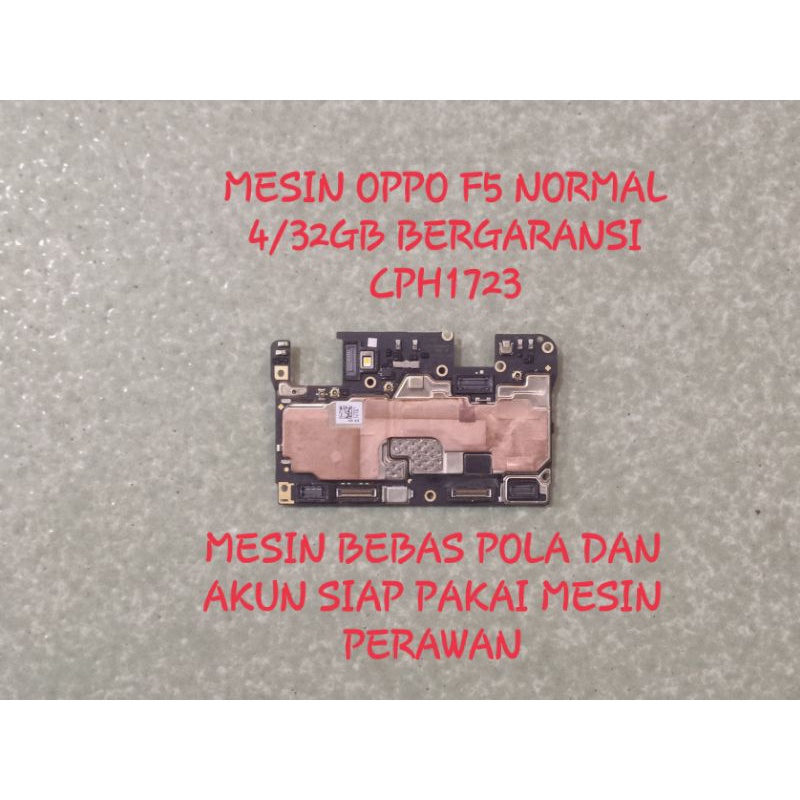 Jual mesin oppo f5 normal mesin oppo f5 normal mesin cph1723 normal