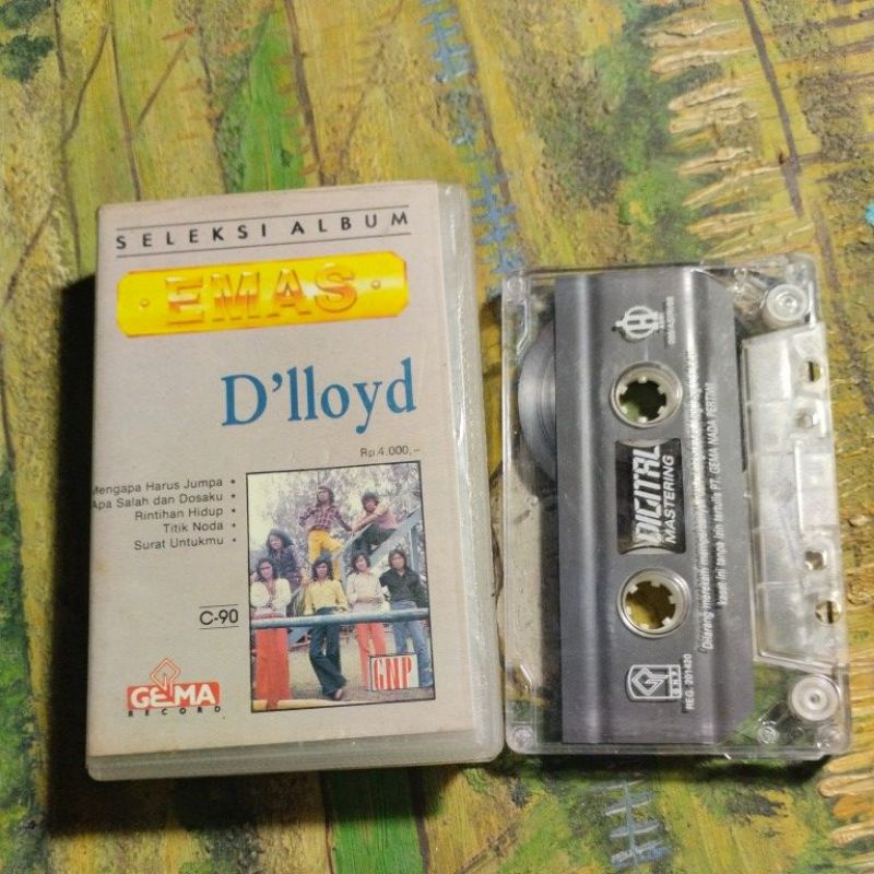 Kaset Pita Album emas D'lloyd