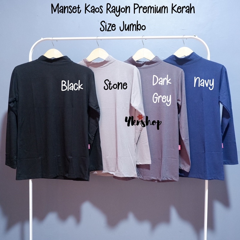 MANSET KERAH PREMIUM SIZE JUMBO/XXL