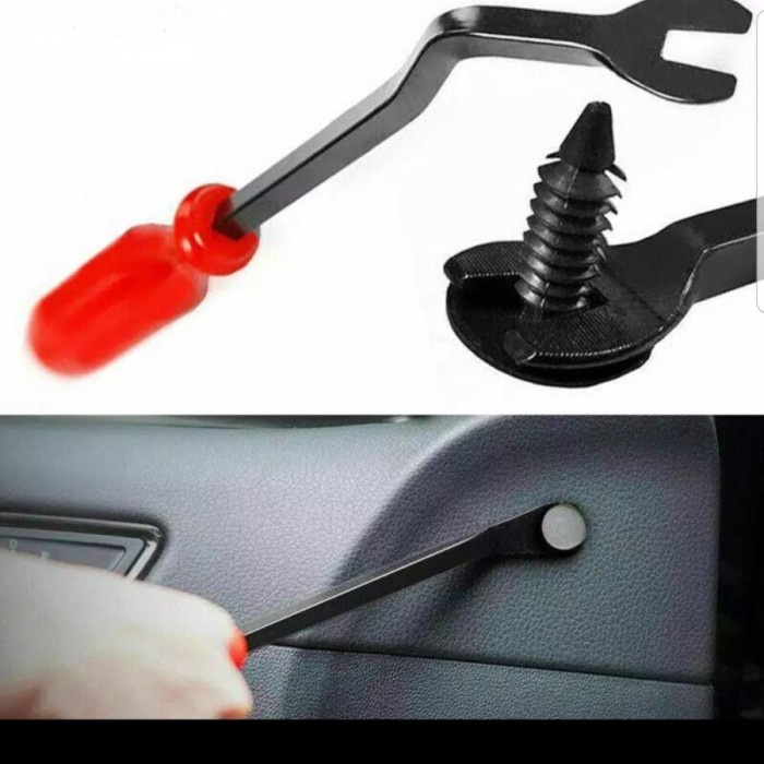 Obeng Pembuka Panel Mobil / Obeng Bengkok Panel Interior Mobil