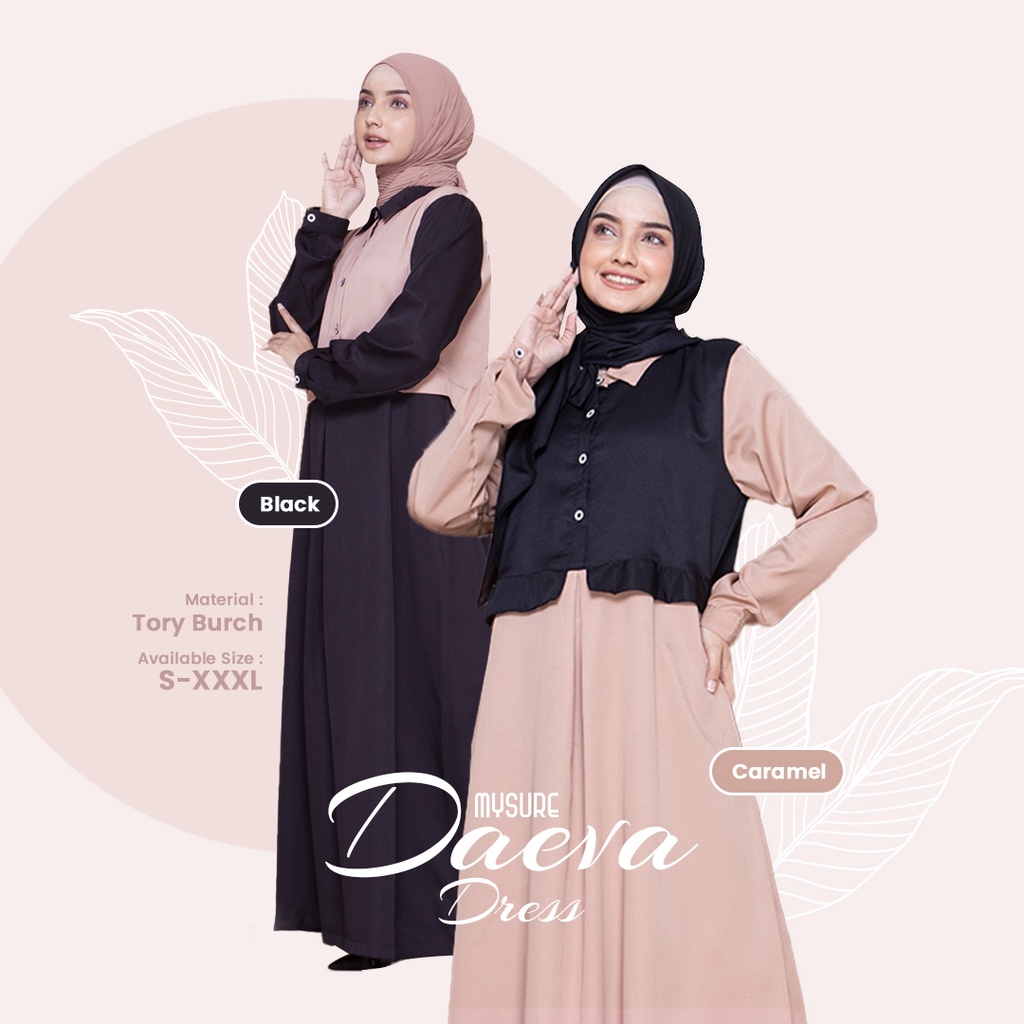 (Original) Daeva Dress By Mysure / Daeva Dress / Mysure / Dress Mysure / Daeva Gamis / Gamis Daeva /