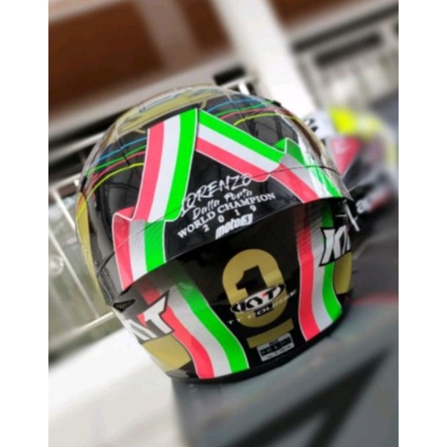 HELM KYT TT COURSE DALAPORTTA REPAINT