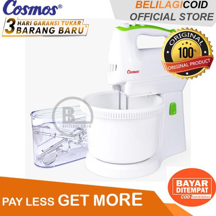 Cosmos Stand Mixer Cm 1589 / Mixer Cm1589 - Putih - Promo 