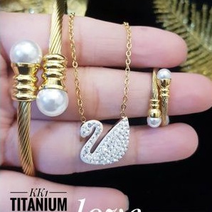 TiTanium Set perhiasan wanita H67