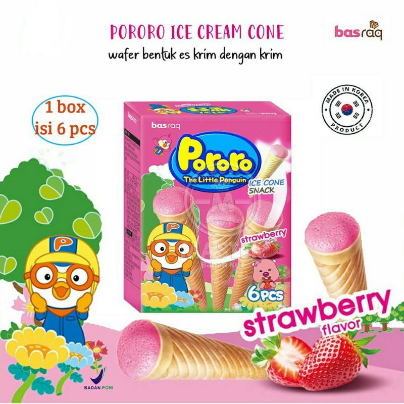 Pororo Ice Cone Snack