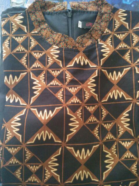 Gamis Batik Original Ratoe Hijab Tetbaru Dan Terlaris