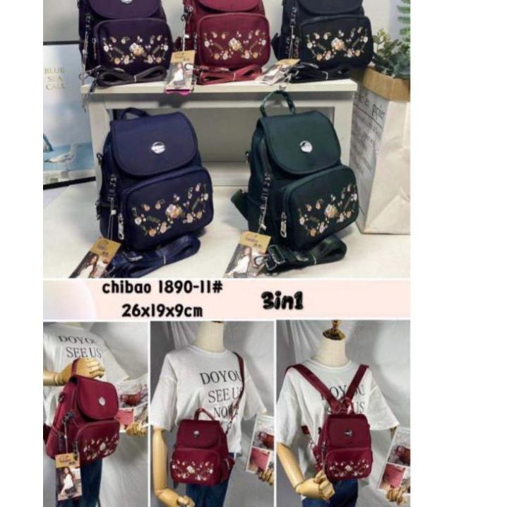 Bagus Banget.. Tas Ransel 3 fungsi ORI Chibao 1890-11