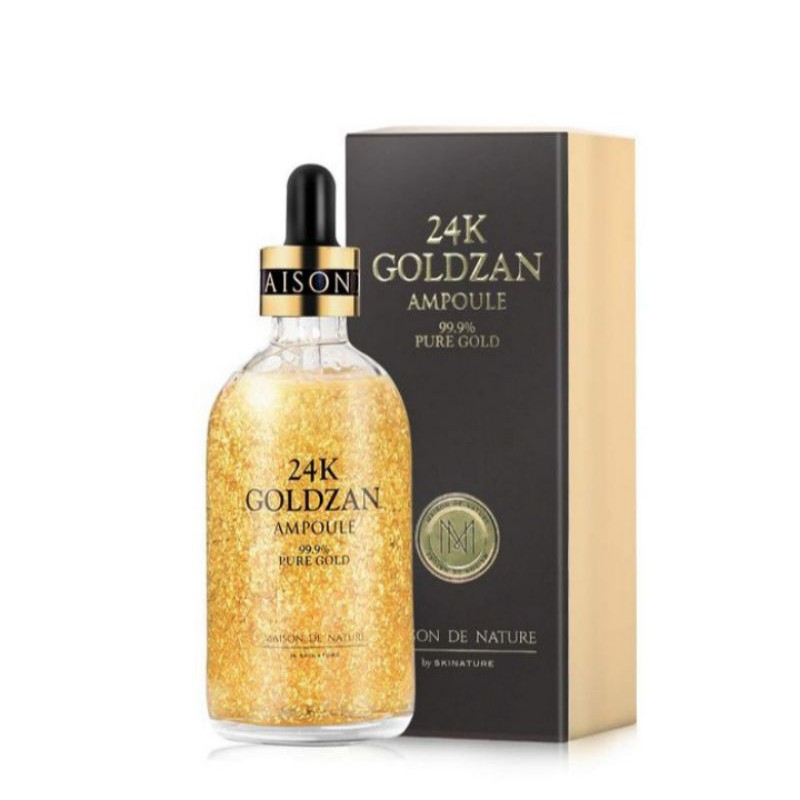 Serum Ampoule Whitening Gold Serum Korean Pemutih 24K Goldzan Original 100ml