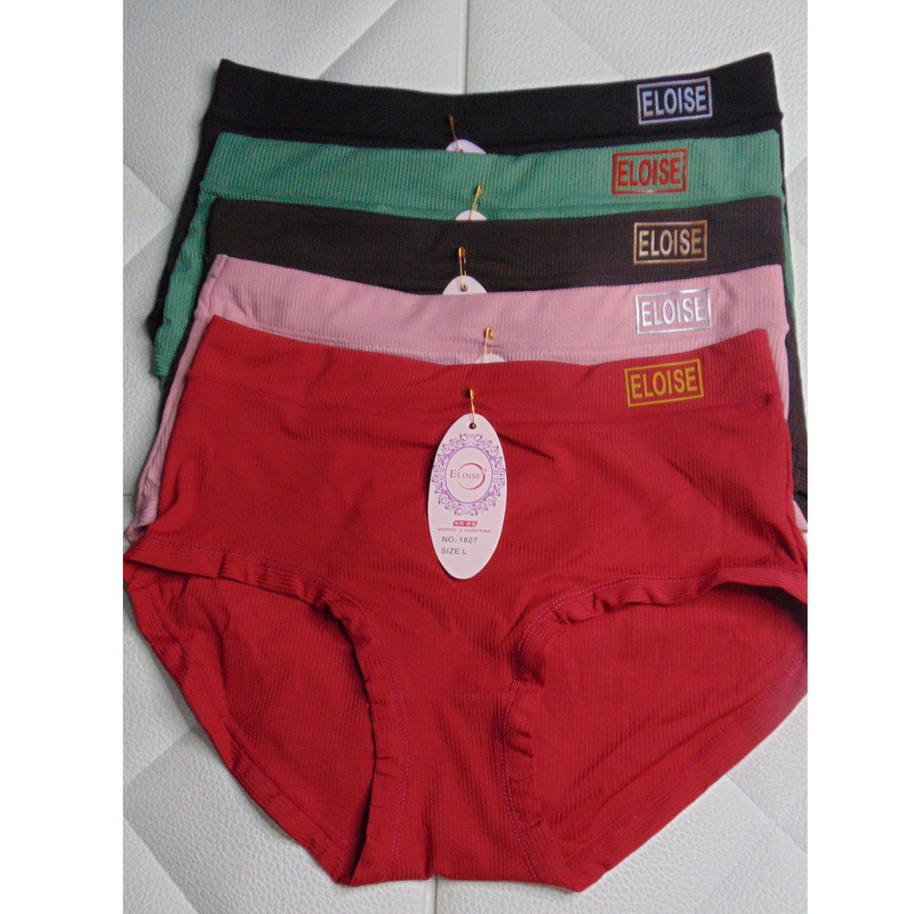 PGDA - 3Pcs CD wanita Salur L Eloise 1827 / Celana Dalam Halus Cantik Spandek