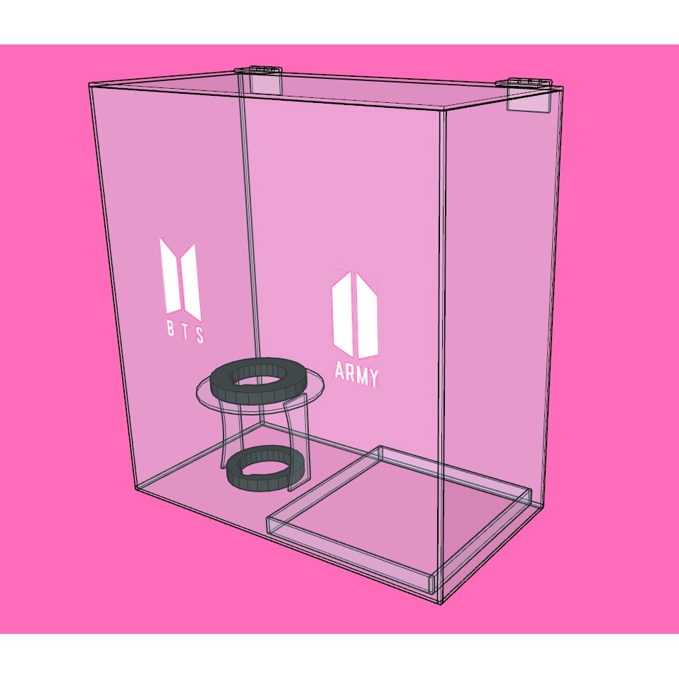 Lightstick BTS Versi 3 / Armybomb / Box Lightstick BTS / Box Akrilik BTS / Lightstick BTS versi 3 x 