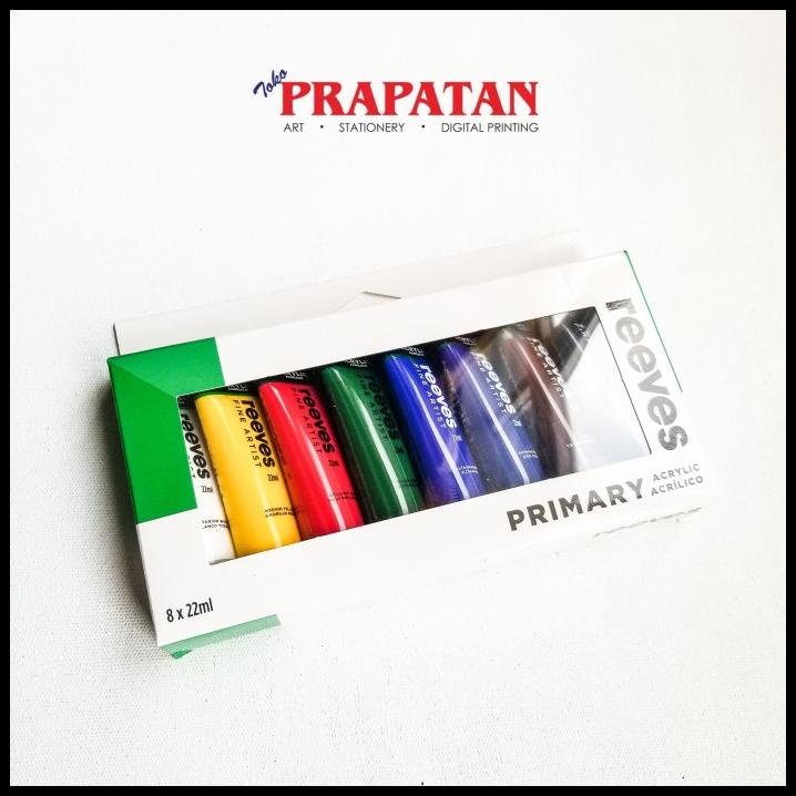 

Reeves Primary Acrylic Set 8X22Ml / Cat Akrilik Set