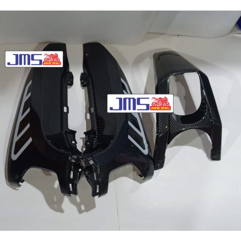 cover tutup carbon kunci kontak dashbord dan cover sen atas yamaha nmax new zoro pnp