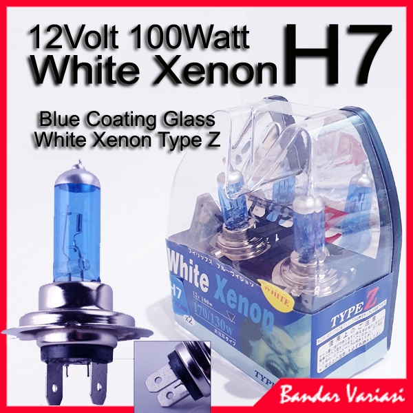 Bohlam H7 Xenon Bulb Lampu Halogen 12V HID White