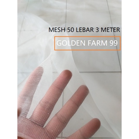 Jual insect net mesh 50 lebar 3 meter harga terjangkau