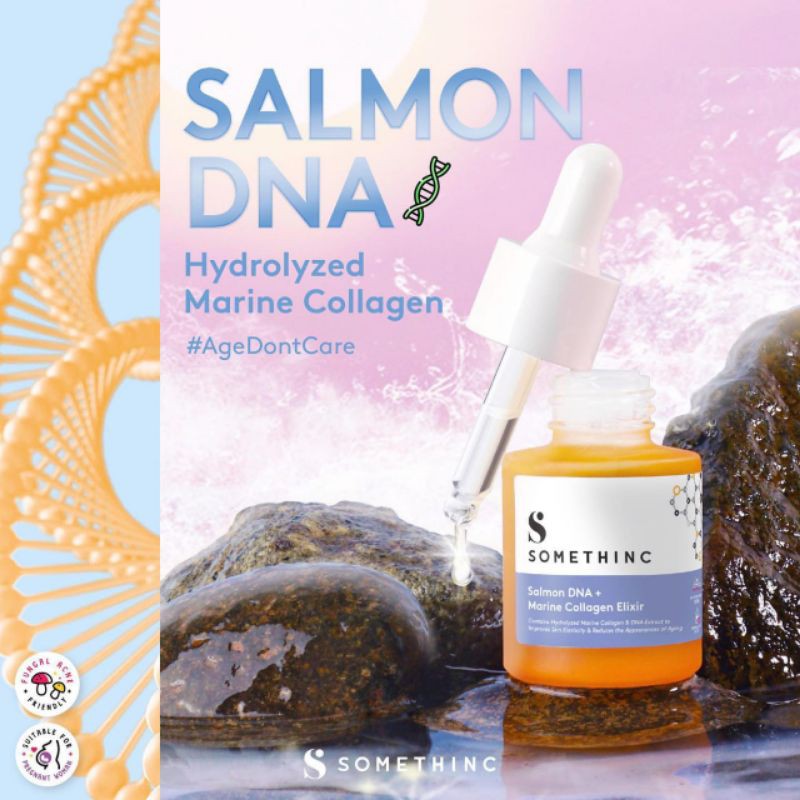 Somethinc Holygrail MultiPeotide Youth Elixir / Salmon DNA+Marine Collagen Elixir 20ml