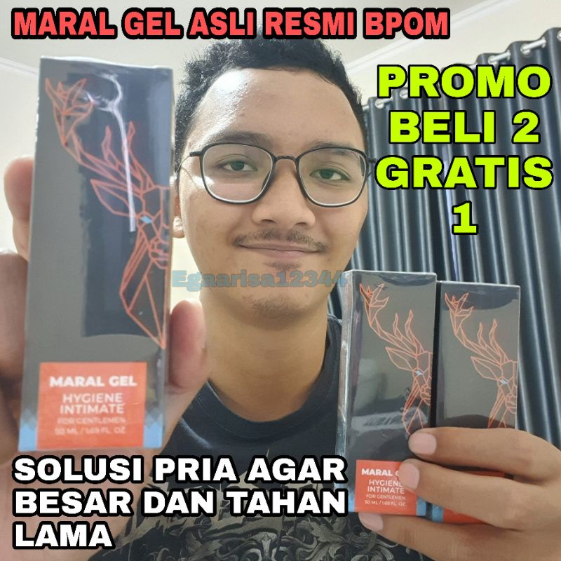 maral gel asli bpom beli 2 gratis 1
