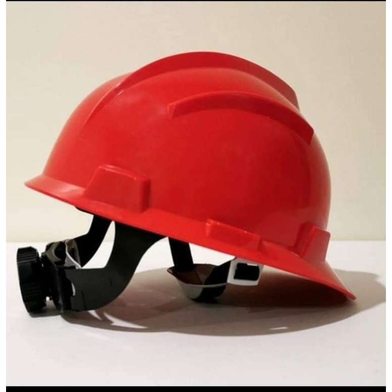HELM SAFETY PUTIH BIRU MERAH DLL FASTREK PUTAR UNTUK PROYEK