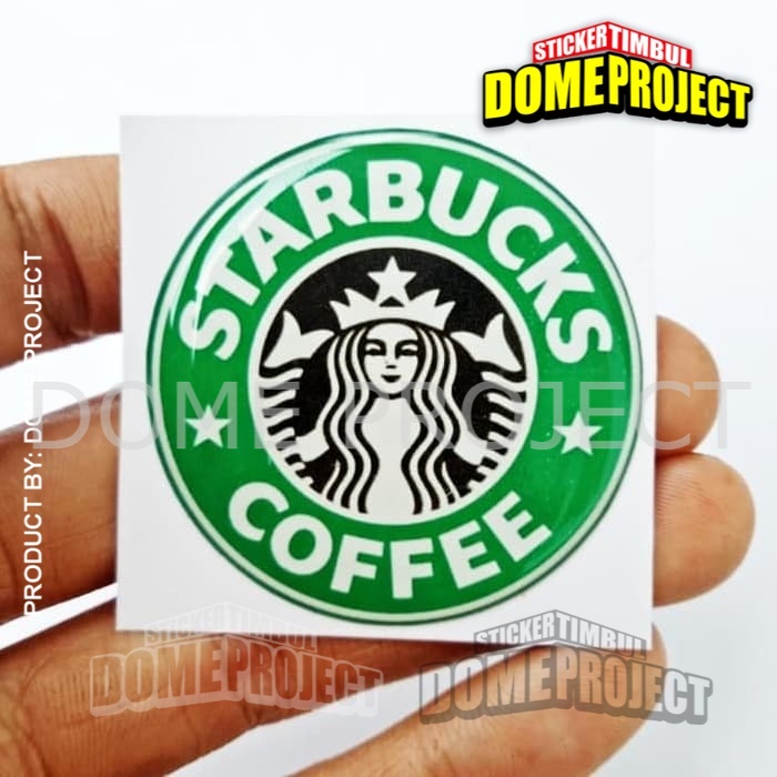 Stiker Motor Timbul Emblem STARBUCKS STIKER MOTOR EMBLEM LENTUR AKSESORIS SEPEDA MOTOR