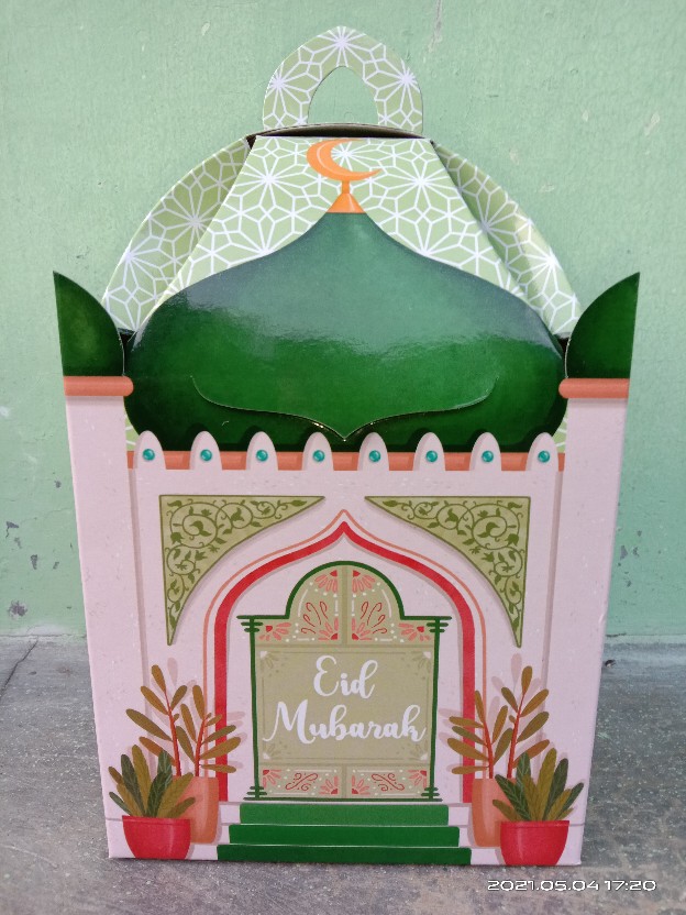 Box Idul Fitri, Box Toples Lebaran, Packaging, Dus, Kotak  - Tbif04 14(20pc)