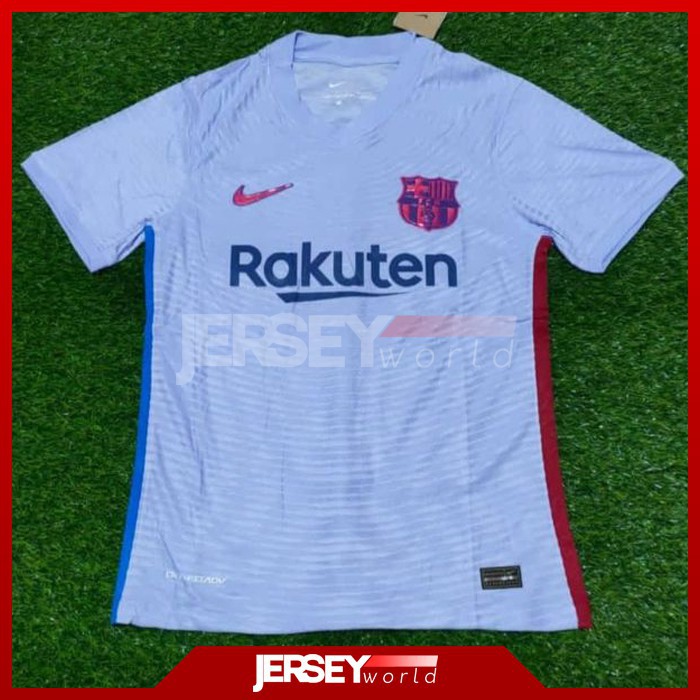 Jersey Celana Barcelona Away Player Issue Vaporknit 2021-2022 PREMIUM GRADE ORI - Ada Big Size XXL 2