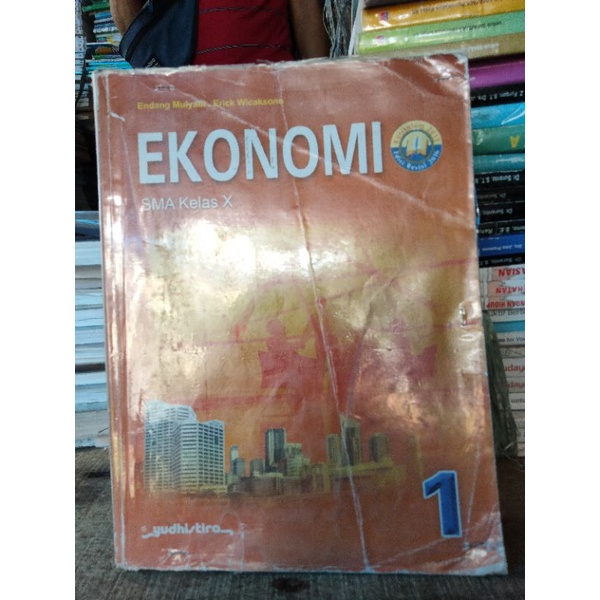 buku ekonomi kelas 10 dan kelas 11 SMA penerbit Yudhistira