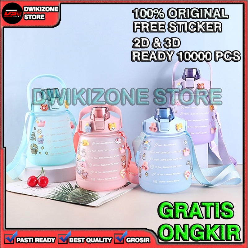 [100% ORIGINAL] BOTOL GEMOY VIRAL TRITAN 1.3L 1,3L 1300ML 1300 ML 1.3 L 1,3 L KECIL GEMOI LUCU IMUT