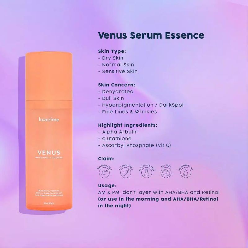 Luxcrime Venus Serum Essence