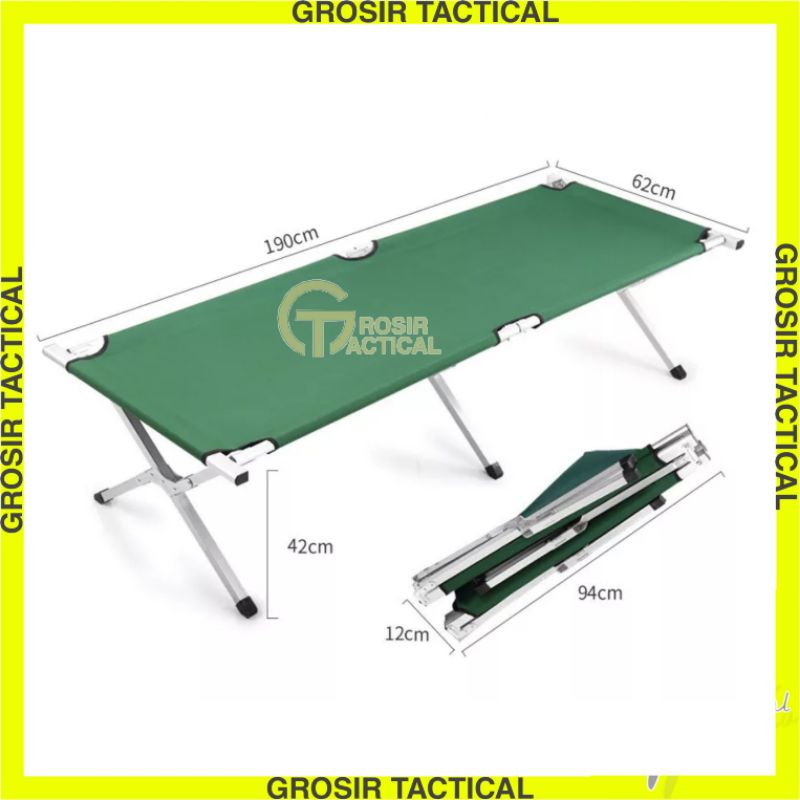 VELBED/RANJANG LIPAT VELBED/VELBED ALMUNIUM/ TEMPAT TIDUR OUTDOOR