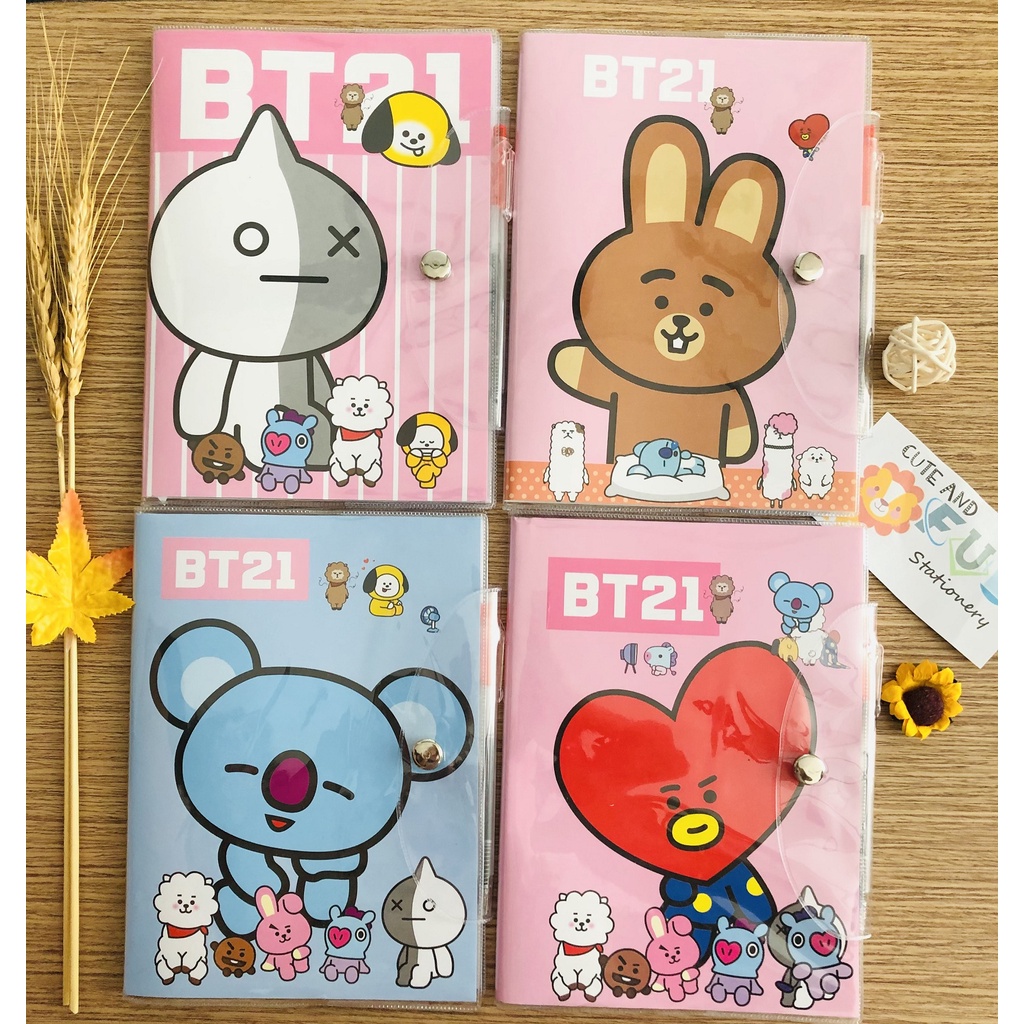 

(A5) BUKU DIARY KANCING BT21 223715