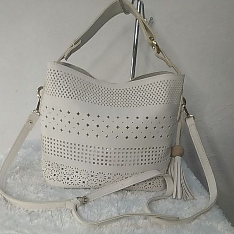 Tas wanita / Hobo unik / Hobo Cutting laser / Prelove Ball/Second Branded "Love Cat"