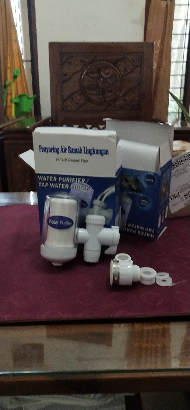 Filter Air Keramik Karbon Aktif Trasparan -sws Water Purifier