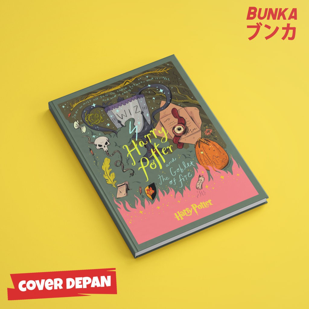 

Notebook Harry Potter and the Goblet of Fire Cover Series Hardcover A5 Buku Tulis Catatan Note