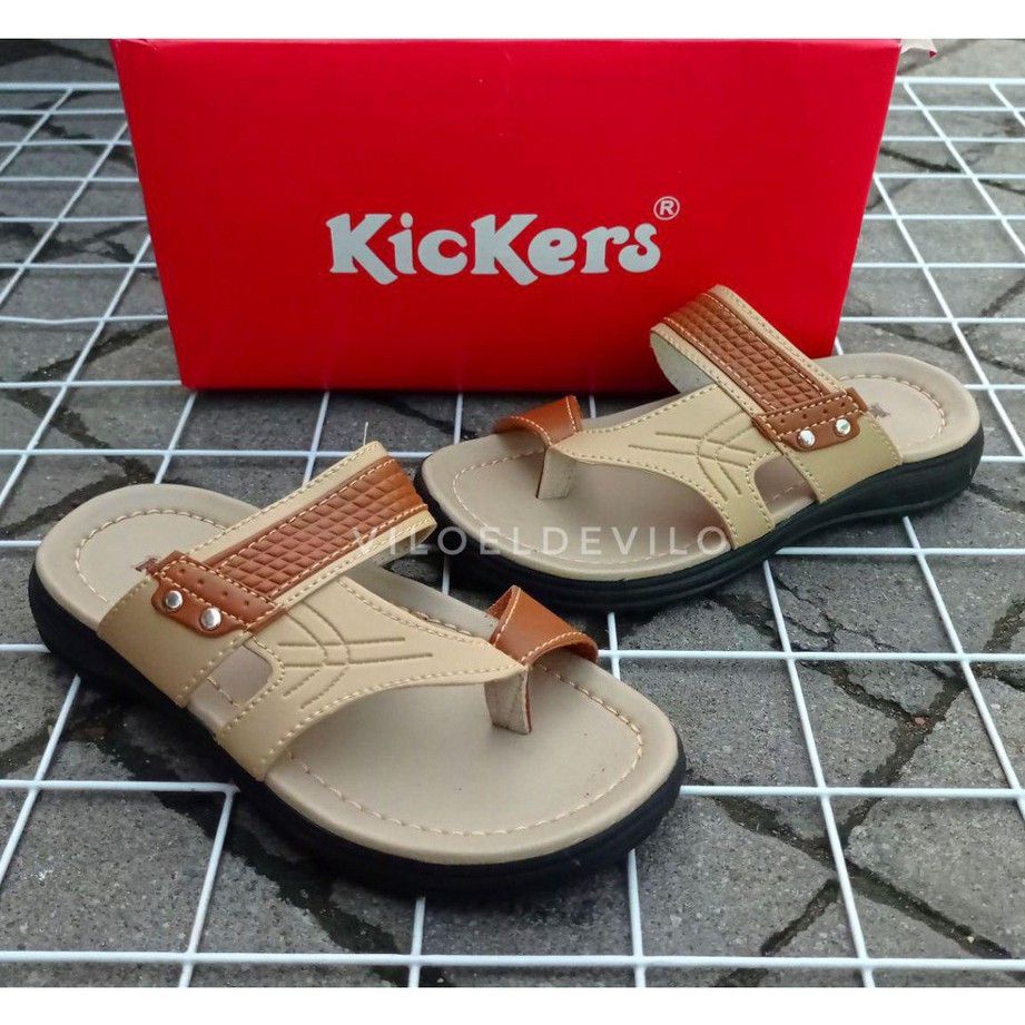 Sandal Anak Laki Laki Kickers Kulit Size 28 - 37 (ANAK KOMBINASI KICKERS)