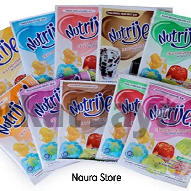 

Nutrijell 10gr dan 15gr/Jelli/makanan santai/makanan ringan/Puding