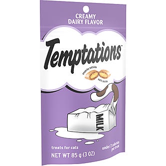 Whiskas Temptations Treats Dairy 85g