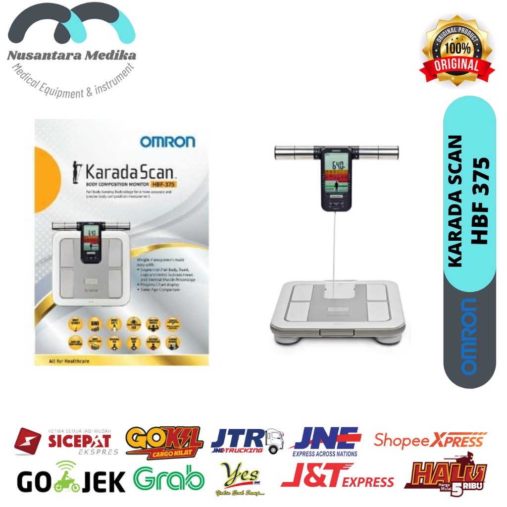 Timbangan Omron Karada Scan HBF 375 Body fat Composition Monitor