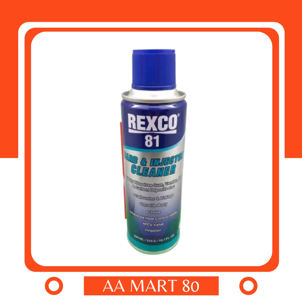 Rexco 81 300 ml Carb Injector Cleaner Rexco 81 Carburator Cleaner