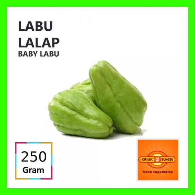 

Labu kecil / baby lalap