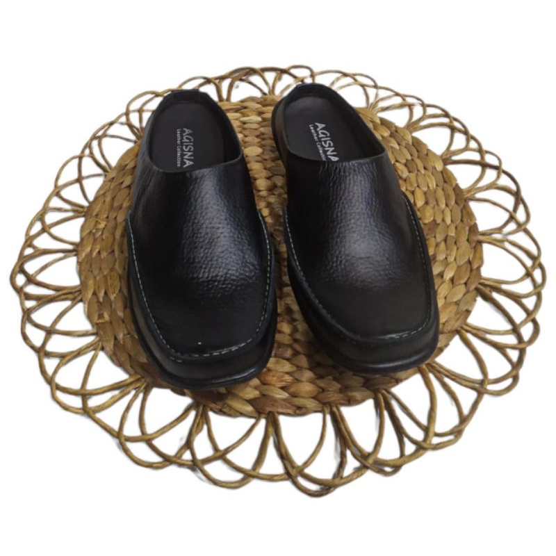 sepatu kulit pria original - sepatu tutong pria