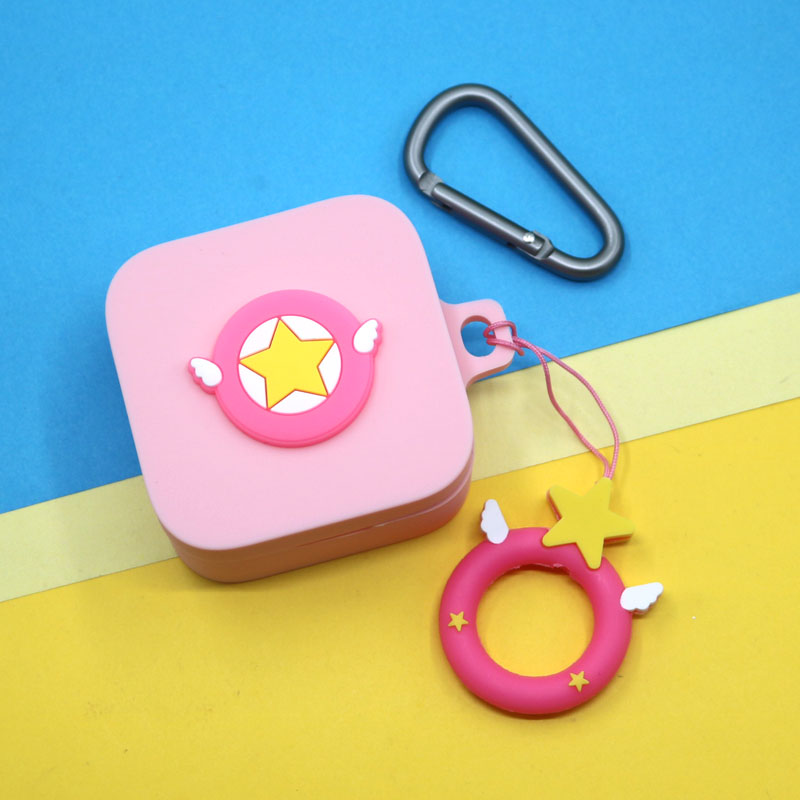 Soft Case Silikon Motif Kartun Untuk Earphone Bluetooth Xiaomi Mi AIR 2 SE AIR2SE