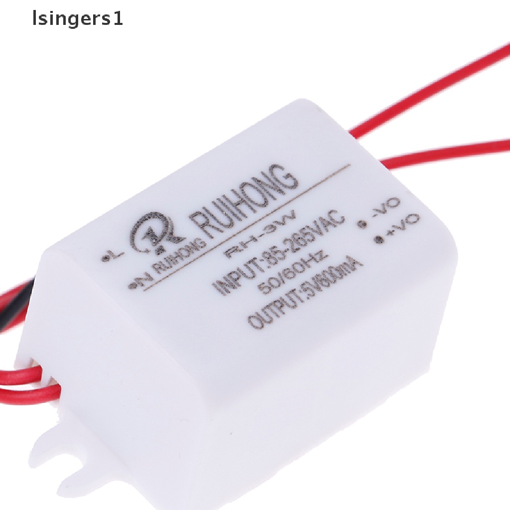 (lsingers1) Modul Power Supply AC-DC 0.3A 3W 220V Ke DC 5V 12V 24V